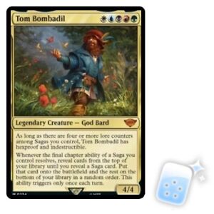 TOM BOMBADIL The Lord Of The Rings Magic MTG MINT CARD