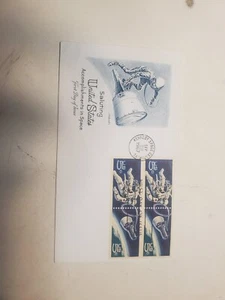 USPS FDC ArtMaster # 1331-32 1967 5c Accomplishments in Space Block of 4 ST3239 - Picture 1 of 1