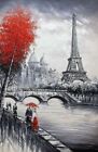  toile tableaux  paysage paris tour Eiffel     50x70 cm  