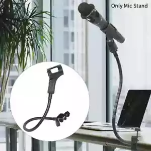 Microphone Arm Stand Podium Mic Stand Adjustable Gooseneck Arm Mic Stand with... - Picture 1 of 5