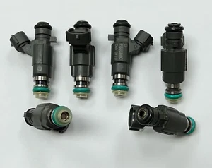 6 NEW OEM Fuel Injectors Nissan 3.0L & 3.5L  2001-2004 16600-5L700 - Foto 1 di 1