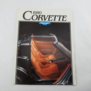 Vintage Chevrolet Corvette Poster NOS Chevy Dealer car Sales Brochure 1980 - Picture 1 of 4