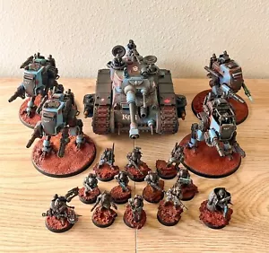 Warhammer 40k Militarum - Painted Death Korps Of Krieg Army - BoxedUp (330) - Picture 1 of 62