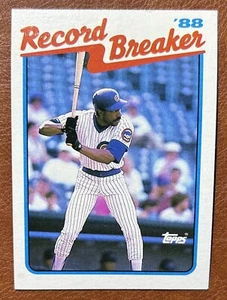 1989 Topps Baseball #4 - Andre Dawson RB Chicago Cubs VG-EX - Picture 1 of 2
