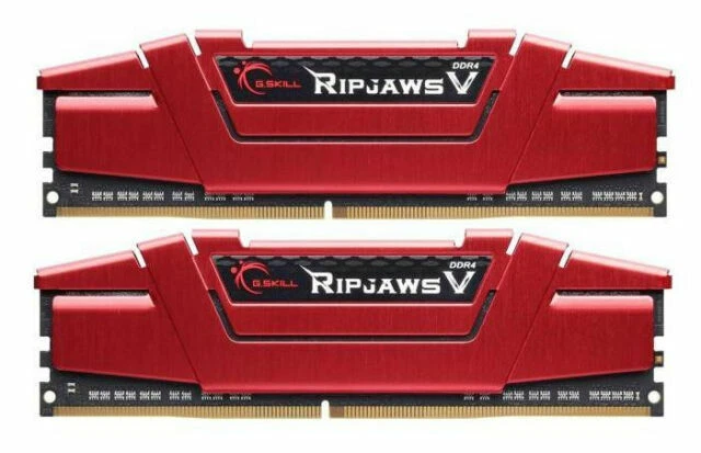 G.Skill Ripjaws V Series 16GB (2 x 8GB) 288-Pin DDR4 SDRAM DDR4 2400 (PC4 19200) Intel XMP 2.0 Desktop Memory Model (F4-2400C15D-16GVR)