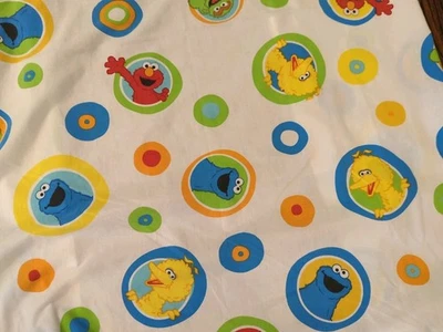 2006 Folha de berço rua gergelim pássaro grande biscoito monstro elmo círculos coroa artesanato - Imagem 1 de 4