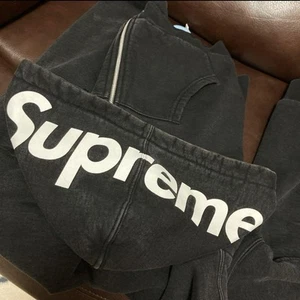 Supreme Reflective Logo Thermal Zip Up Hoodie Men Size M Black EX - Bild 1 von 24