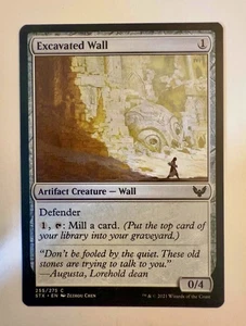 Excavated Wall (255) Strixhaven: School of Mages STX MTG Magic - Picture 1 of 1