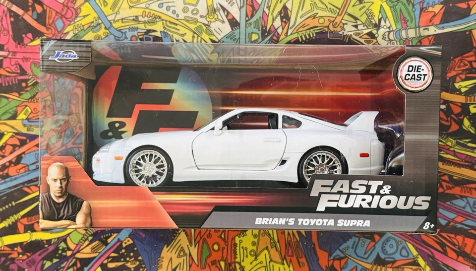 JADA TOYS 1/24 - TOYOTA SUPRA - FAST AND FURIOUS - 1995 97375W