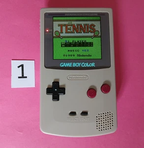 Nintendo Game Boy Color Backlit IPS Screen & Rechargable Battery - Fully Working - Picture 1 of 3
