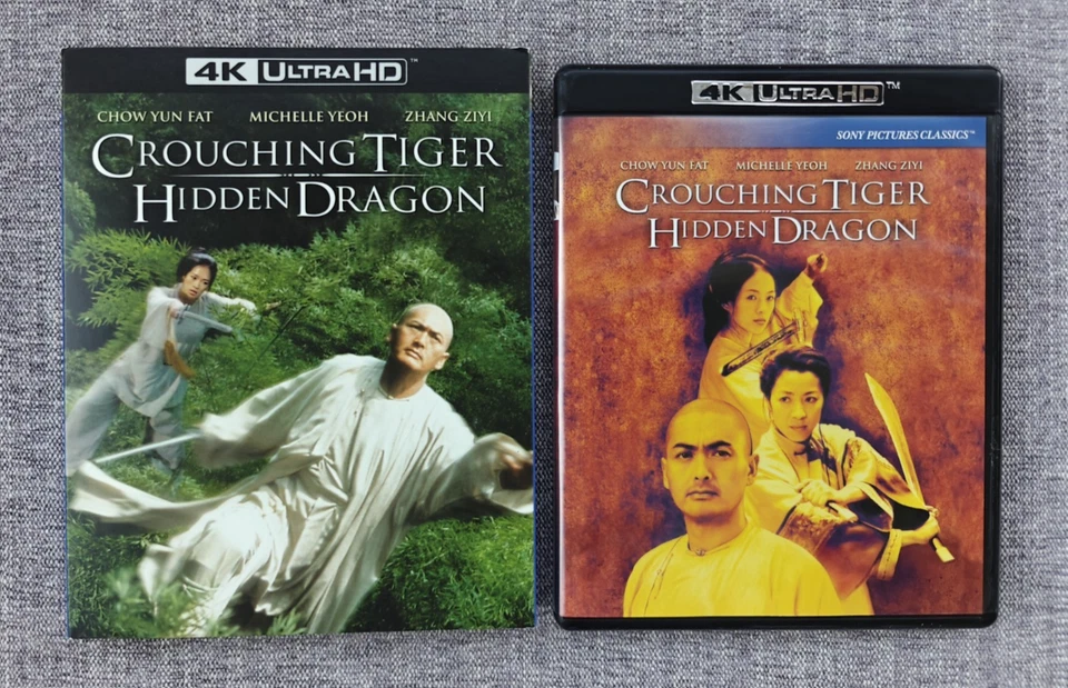 CROUCHING TIGER, HIDDEN DRAGON (U.S. 4K Ultra HD, with SLIPCOVER) Dolby Vision Foto 1 de 1
