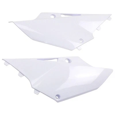 Paneles laterales UFO blancos para Yamaha YZ125 2015-2021 Foto 1 de 2