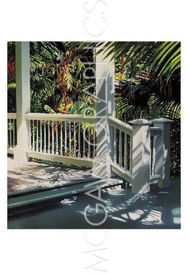 Small Glittering Porch, Alice Dalton Brown, Wall Decor Art Print 19" x 13"  1765 - Image 1 of 2