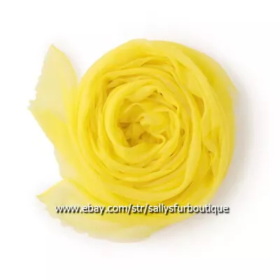 Sallys Pure Mongolian Cashmere 300s Wrap Shawl Ring Scarf Thin Soft 230 * 100 cm - Image 1 of 4