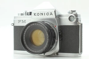 Vintage Konica FM 35mm Film Camera with Hexanon 52mm F/1.8 Lens from Japan #771 - Picture 1 of 13