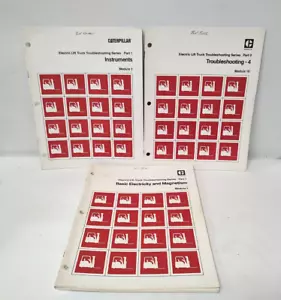 Caterpillar Electric Lift Truck Troubleshooting Series 3 Manual Modules 1, 3, 16 - Picture 1 of 10