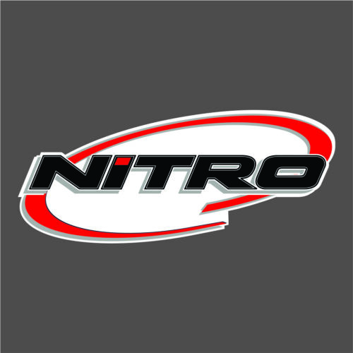28in Nitro Oval Klistremerker Sticker for Truck, RV, Boat, and More!