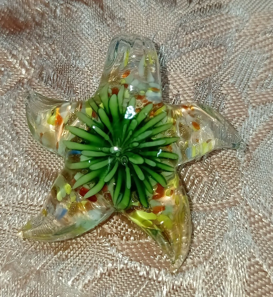 CIONDOLO 🌟 STELLA -VETRO DI MURANO.,, - Immagine 1 di 1