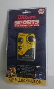 Wilson Sports Engineered Am/fm Portable Radio Earphones Jack Dust & Splash NEW - Picture 1 of 8