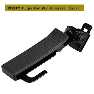 BOBLOV Long Police Body Worn Camera Clips For WA7-D Serise Camcorder Cam