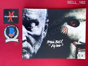 Tobin Bell Jigsaw Saw autografato firmato 8x10 foto Beckett COA horror - Foto 1 di 7