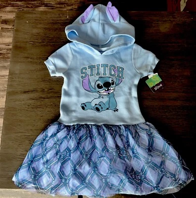 Vestido de disfraces con capucha y falda de tul Disney para niñas - talla 6-6X Foto 1 de 4