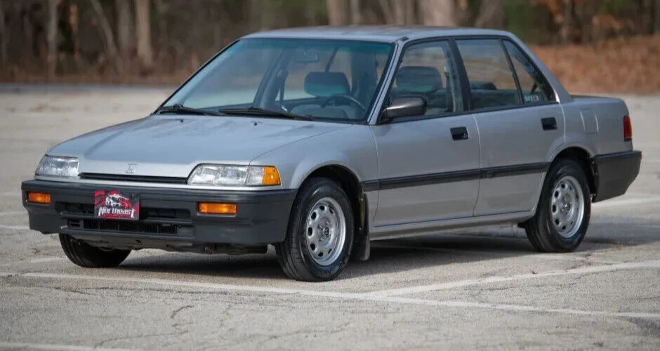 HONDA CIVIC 1988-1991 4 PUERTAS SEDÁN TRASERO IZQUIERDO CONDUCTOR VENTILACIÓN CRISTAL FV3712BTN Foto 1 de 1