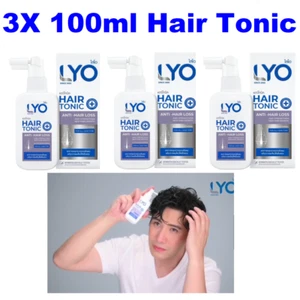3X LYO Hair Growth Tonics Fast New Growth Reduce Loss Strong Root Natural 100 ml - Picture 1 of 6