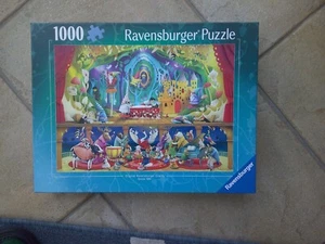 BIANCANEVE E I SETTE GNOMI PUZZLE 1000 PEZZI RAVENSBURGER SPEDIZIONE GRATUITA UK - Foto 1 di 2
