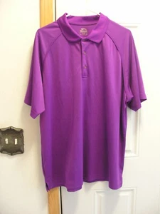 SLAZENGER POLO SHIRT, SIZE 2XL, BRIGHT PURPLE - Picture 1 of 3