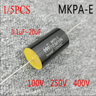 For 0.1uF~20uF Metallized Polypropylene Film Capacitor Black MKP Audio Capacitor