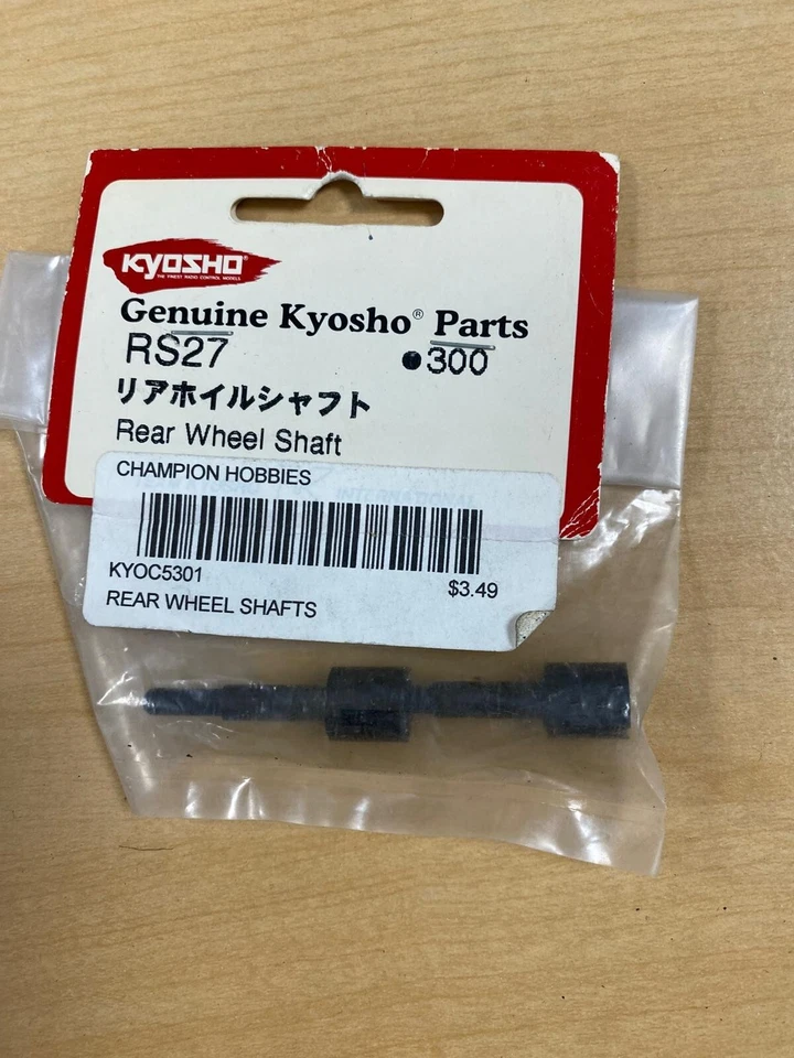 Vintage RC Car Kyosho RS27 Rear Wheel Shaft (2) Ultima - Image 1 of 1