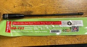 100% ORIGINAL Nagoya NA-701-BNC, SMA Female Connector Available - NEW - Zdjęcie 1 z 3