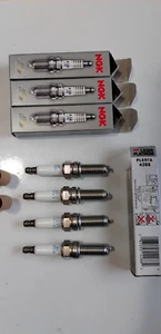 4 NGK PLKR7A Spark-Plugs for Mercedes C180K 1.6 204 Serie Blue Efficiency 09/08- - Picture 1 of 13