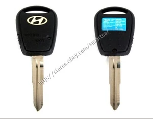 Immobilizer Blanking Remote Key for 2007 2008 2009 2010 2011 Hyundai Getz - Picture 1 of 2