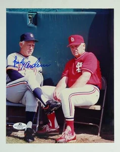 Sparky Anderson Signed 8x10 Photo Manager Detroit Tigers Autographed HOF - Picture 1 of 3