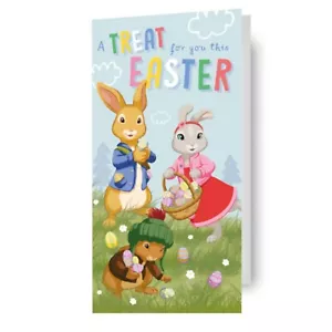 Happy Easter Card | Easter Money Wallet | Peter Rabbit | Easter Gift - Imagen 1 de 6