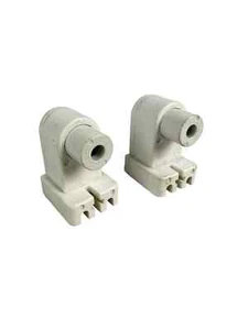 2 Leviton Slimline Fluorescent Lampholder Socket T8 T12 Plunger Fa8 Base 466 - Picture 1 of 3