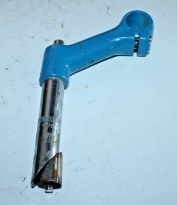 22.2mm Quill Stem Teal Blue 100mm 25.4mm MTB Hybrid Touring Road USA Shipping - Image 1 of 4