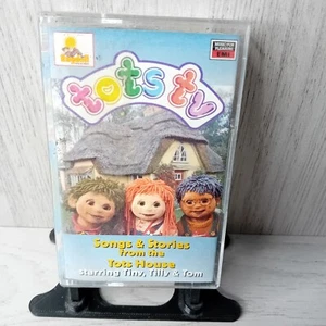 TOTS TV SONGS & STORIES FROM THE TOTTS HOUSE CASSETTE TAPE ALBUM - RARE KIDS,,,, - Picture 1 of 5