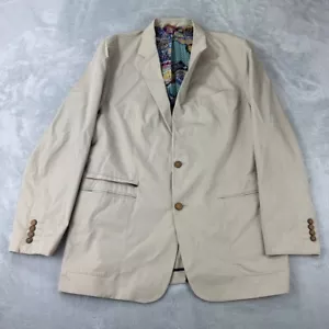 Robert Graham Tan Classic Fit Blazer Men’s Size 42 - Bild 1 von 15