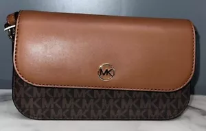 BORSA MICHAEL KORS JET SET TRAVEL COLOR MARRONE LOGATA - Bild 1 von 1
