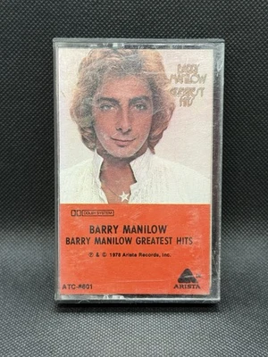 BARRY MANILOW  "Greatest Hits"  Vintage Cassette Tape  Arista Records Foto 1 de 4