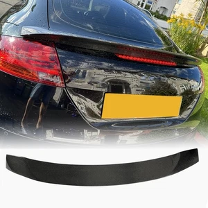 For Audi TT TTS Sline Mk2 8J 2008-2014 Carbon Fiber Rear Trunk Spoiler Wing Lip - Picture 1 of 11