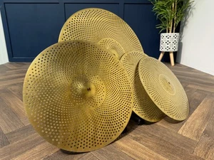 Juego de platillos silenciosos / 20" 16" 14" / accesorio de batería #NZ69 - Imagen 1 de 5