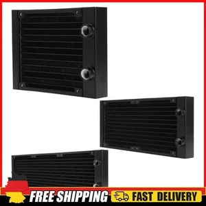 12 Pipe Heat Row Radiator Aluminum G1 / 4 Thread Universal for PC CPU Computer - Bild 1 von 5