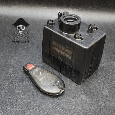 2010 Dodge Charger Ignition Switch With Key NODE Module P68064789AE OEM - Image 1 of 3