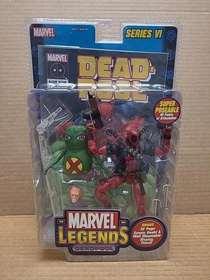 ToyBiz Deadpool Doop X-Men SELLADO 2004 Marvel Legends Serie 6 VI Mojo BAF Wave Foto 1 de 4