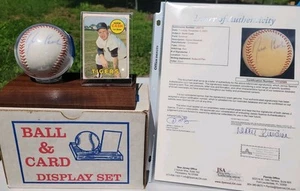 Hofer Norm Cash, Detroit Tigers, single signed baseball, JSA Authentication - Picture 1 of 5