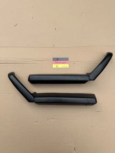 VW GOLF JETTA CADDY MK1 CABRIOLET INTERIOR ARMRESTS DOOR PULL GRAB HANDLES BLACK - Picture 1 of 19